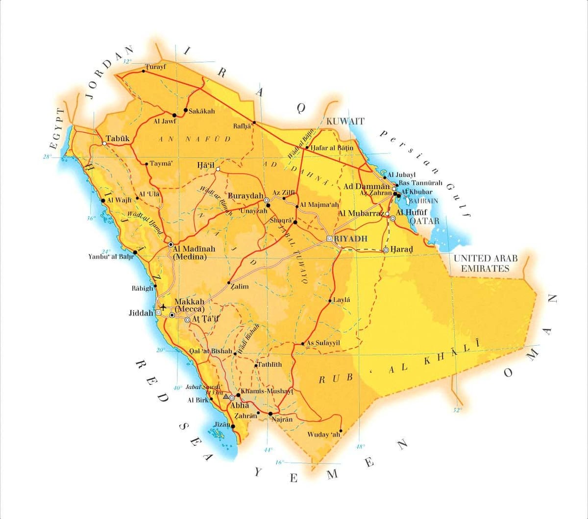 даммам КСА карте