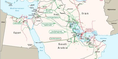 Карта safaniya Саудовская Аравия